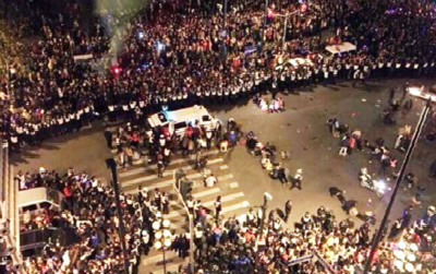 元旦夜上海发生踩踏事件，医务工作者度过2015年首个不眠夜